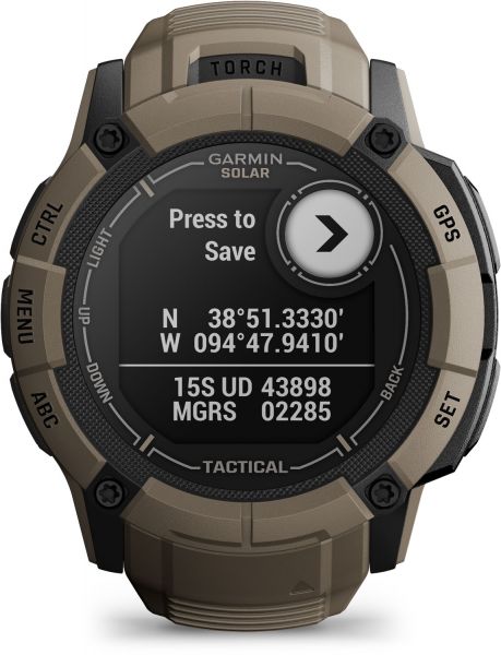 GARMIN HORLOGE INSTINCT 2X SOLAR TACTICAL EDITION