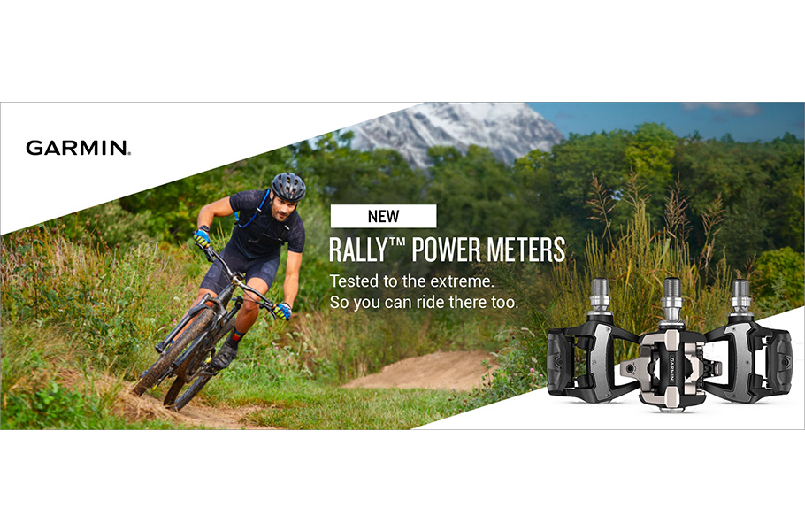 GARMIN RALLY RK200 DUAL-SENSING PEDAL POWER METER [LOOK KEO]