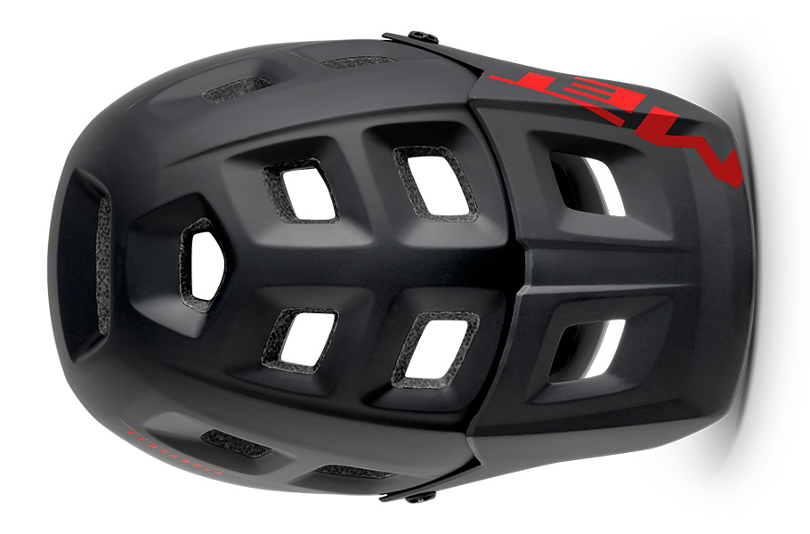 MET HELM MTB TERRANOVA ZWART/ROOD