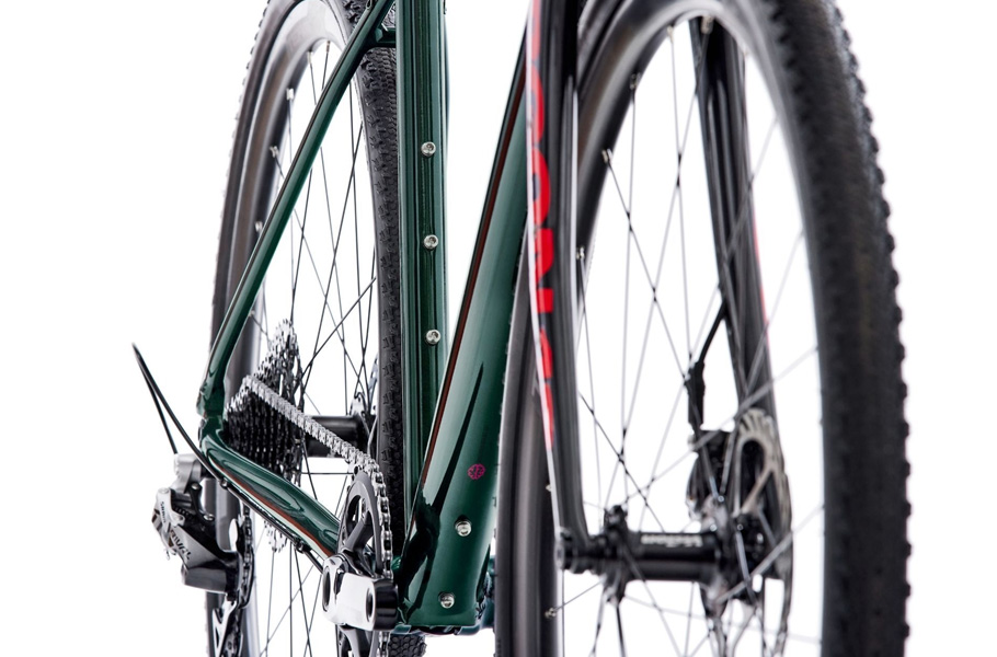 ARGON 18 (2023) GREY MATTER - TUNDRA GREEN, GLOSS (356A) - SRAM RIVAL HYDRO 22