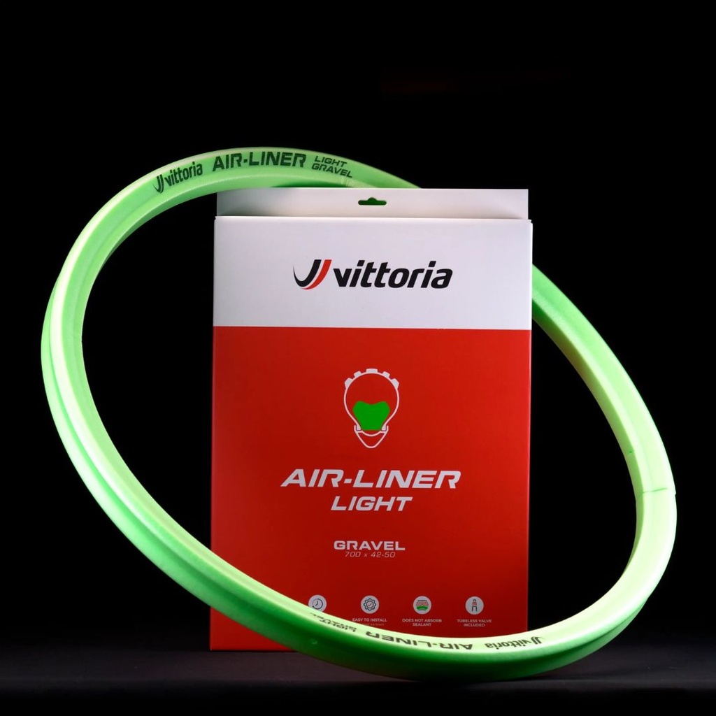 VITTORIA AIR-LINER LIGHT BAND INSERT GRAVEL 28" 42/50 GROEN