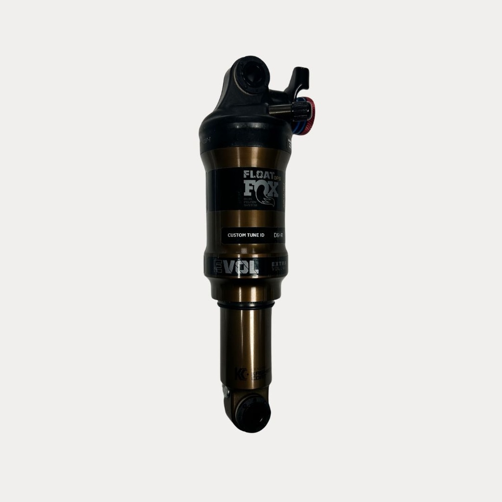 FOX REAR SHOCK - 2022_21, FLOAT DPS, F-S, K, Remote Up, Evol SV, PTL, Niner Bikes, RKT 9 RDO, 6.5, 1.5, LCM, LRM, CMF, Neutral Logo