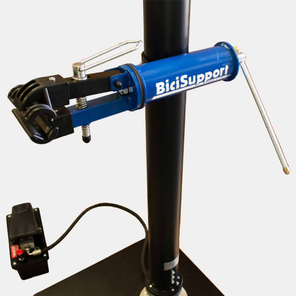 BICISUPPORT WERKPLAATSSTANDAARD HYDROPNEUMATIC CLAMP-PLUS