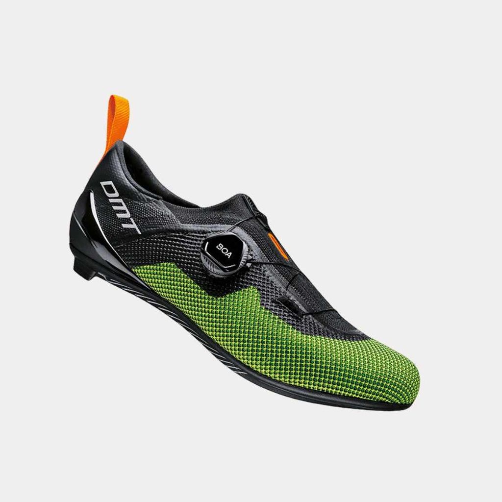 DMT CHAUSSURES TRIATHLON KT4 NOIR/VERT FLUO