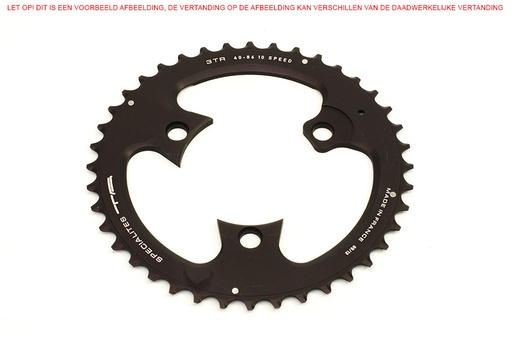 [PL31086359-38] SPECIALITES TA CHAINRING 3TR (10S) PITCH 86 OUTER BLACK (FSA ATB 3-ARM) (38)