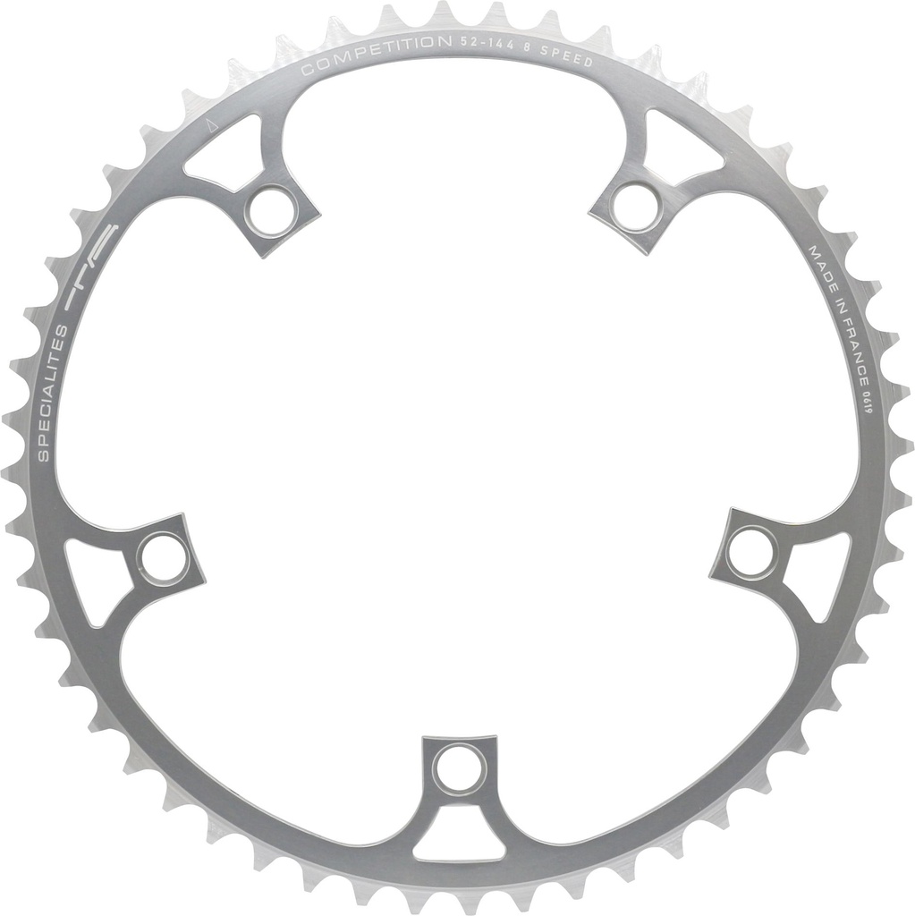 SPECIALITES TA CHAINRING COMPETITION (8S) PITCH 144 OUTDOOR SILVER (CAMPA OLD)