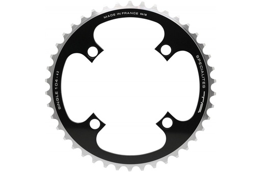 [PL40104339-38] SPECIALITES TA CHAINRING SINGLE STITCH 104 BLACK (TANDEM/ROHLOFF) (38)