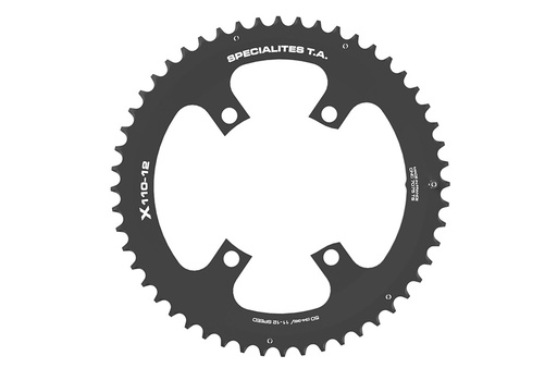 [PL49110369-42] SPECIALITES TA CHAINRING X110 (12S) PITCH 110 OUTER BLACK (ULT R8100 & DA 9200 & 105 7100) (42)