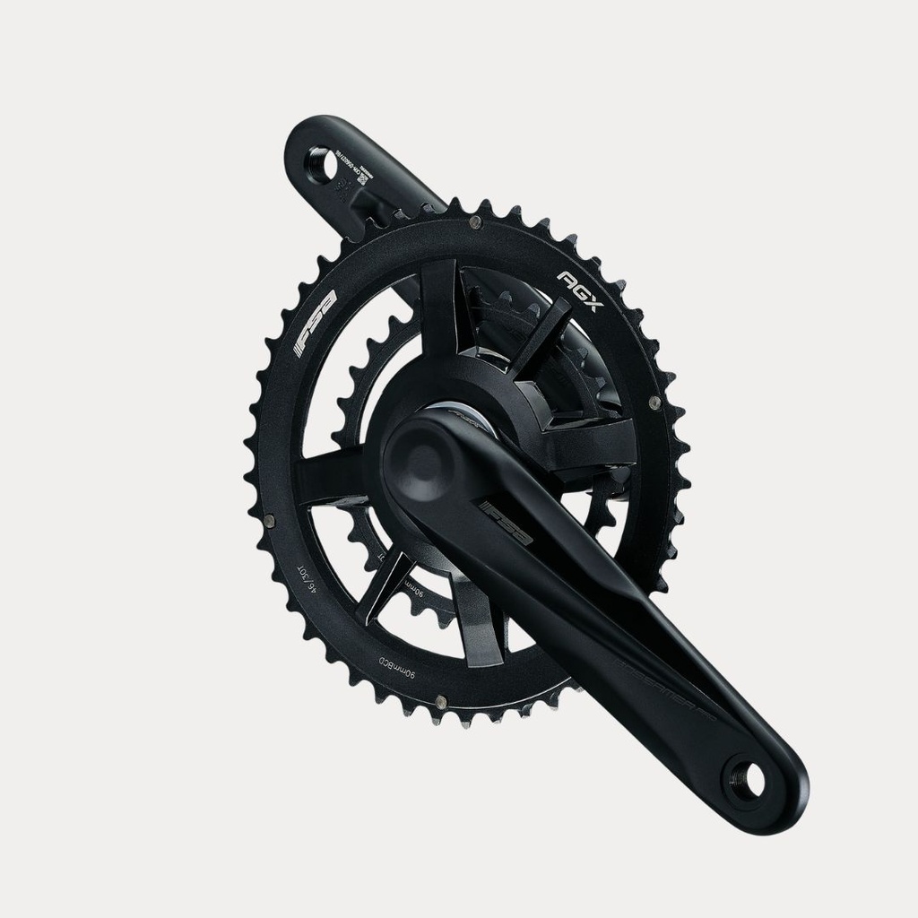 FSA CRANKSET AGX+ GOSSAMER PRO MEGA EXO DM 46/30 172.5 N11 BLACK