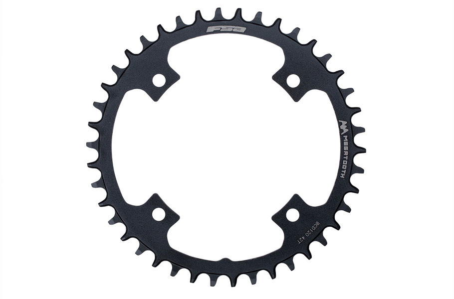 FSA CHAINRING (AGX+ GOSSAMER PRO/OMEGA) 1X STITCH 120 40T (WB068) N11 (4-BOLT CONNECTION) BLACK