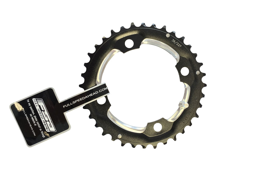 FSA CHAINRING (PRO MTB) PITCH 104 36T PIN 12MM (WB263A) D10 BLACK