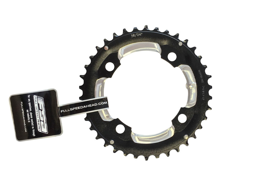 FSA CHAINRING (PRO MTB) PITCH 104 38T PIN 12MM (WB265B) M11 BLACK