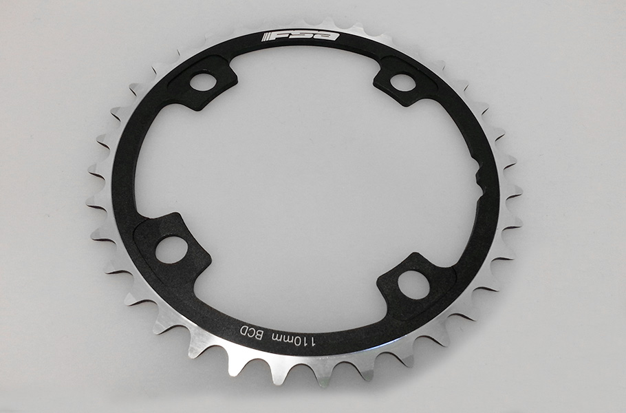 FSA CHAINRING GOSSAMER ABS (4-ARM) PRO ROAD PITCH 110 34T A9 (WB301) N11 (4-BOLT CONNECTION) BLACK