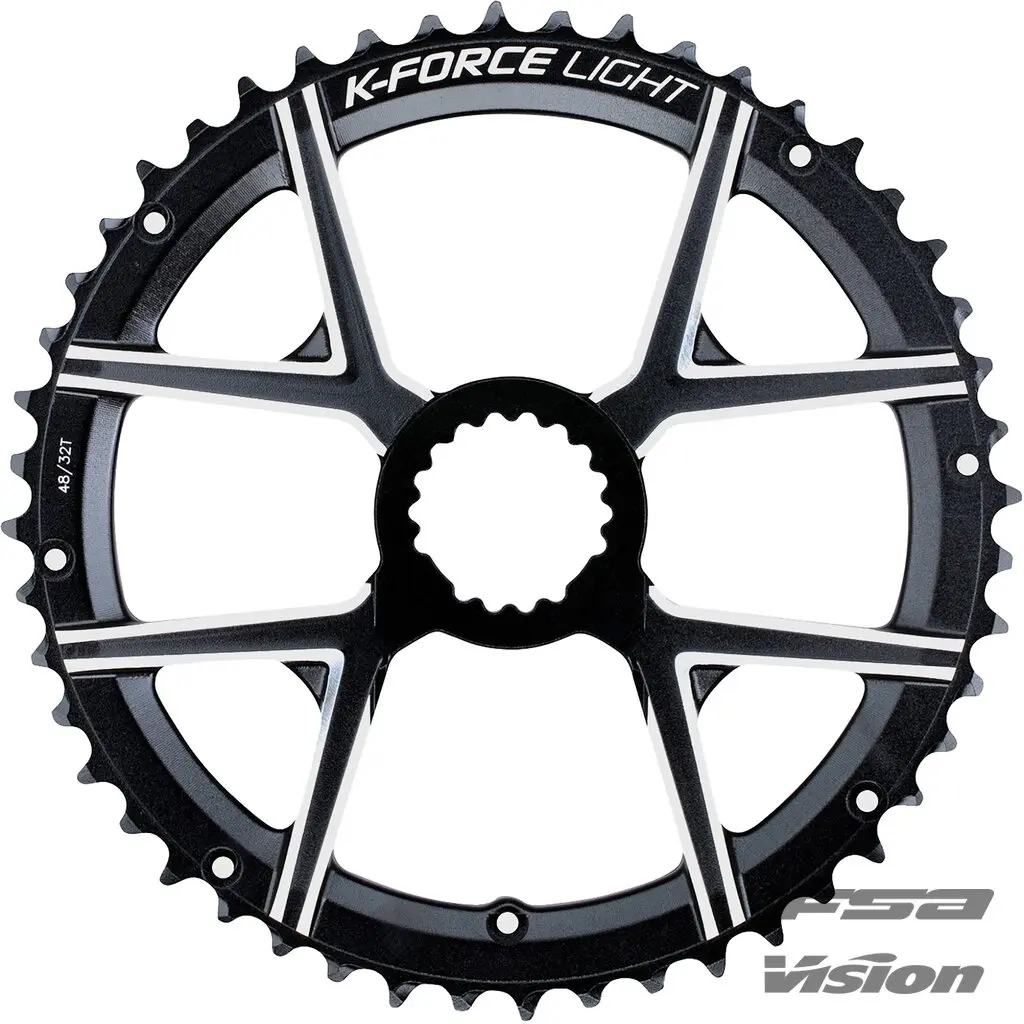 FSA PLATEAU ROUTE K-FORCE LIGHT MODULAIRE DIRECT-MOUNT 46T (30T) (WA376) NOIR