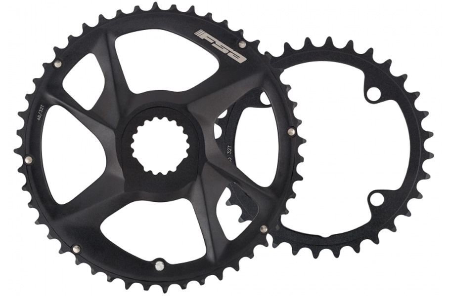 FSA CHAINRING ROAD MODULAR PITCH 90 34T (WB109) N11 (4-BOLT CONNECTION) B1 BLACK