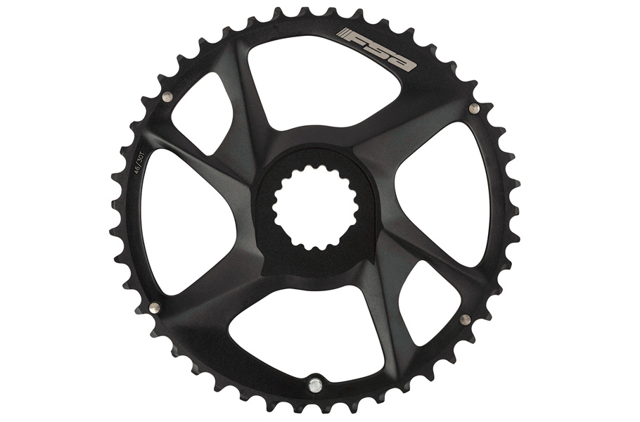 FSA CHAINRING ROAD SL-K/ENERGY MODULAR DIRECT-MOUNT 46T (30T) (WA077) N11 BLACK