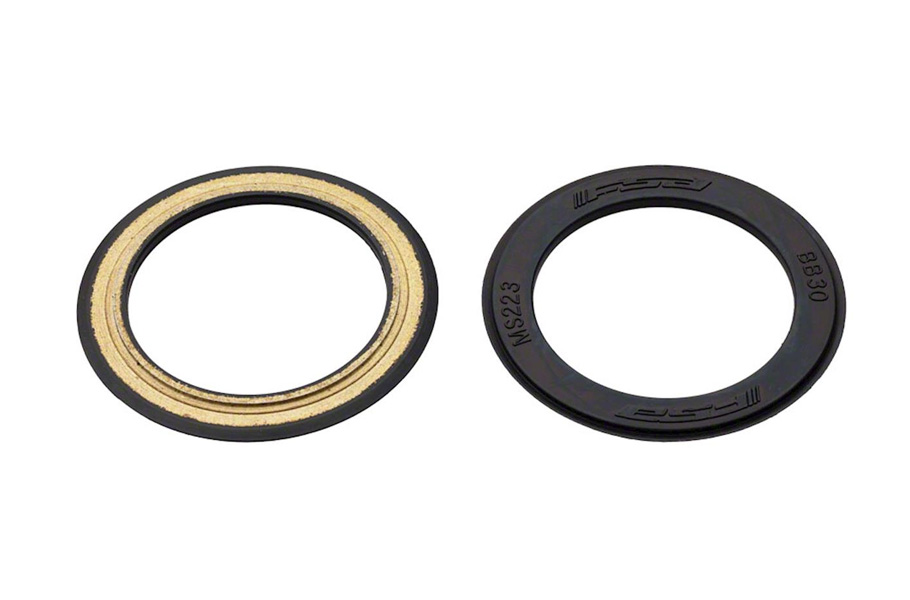 FSA SPARE-PARTS BB30 BEARING COVER {MS223} (PAIR) BLACK