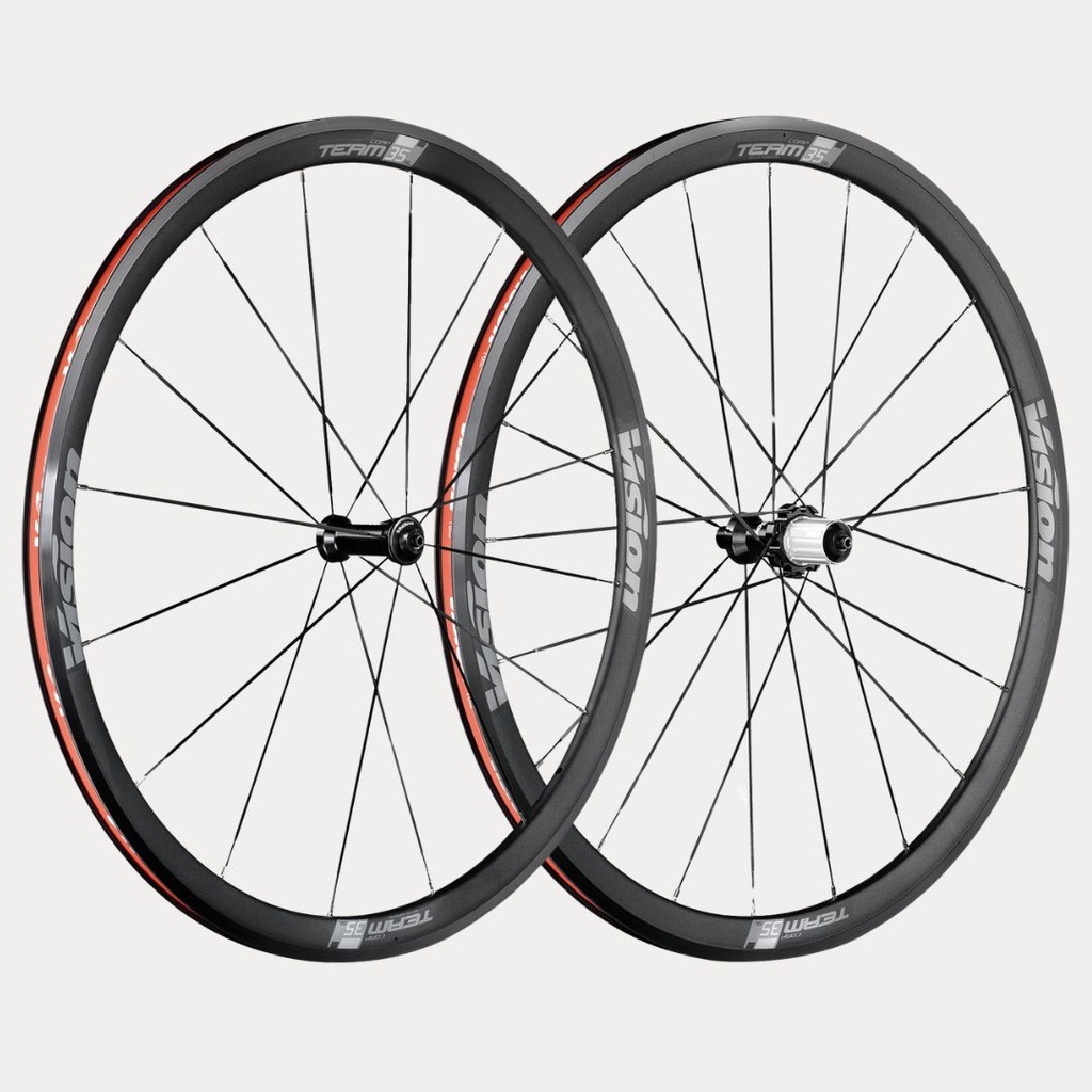 VISION ** EASY SELL PACK ** 3X WHEELSET TEAM 35 COMP SL RB SHIMANO 11 (CLINCHER) A9