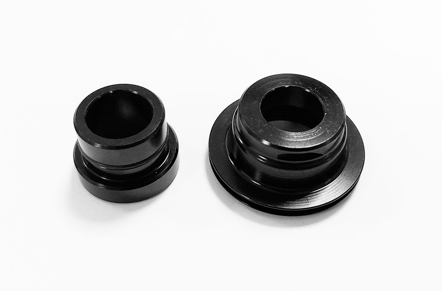 VISION ACC SPARE-PARTS END CAPS FRONT PRA MTB HUB U1101/U1056 TA12 {EL274}