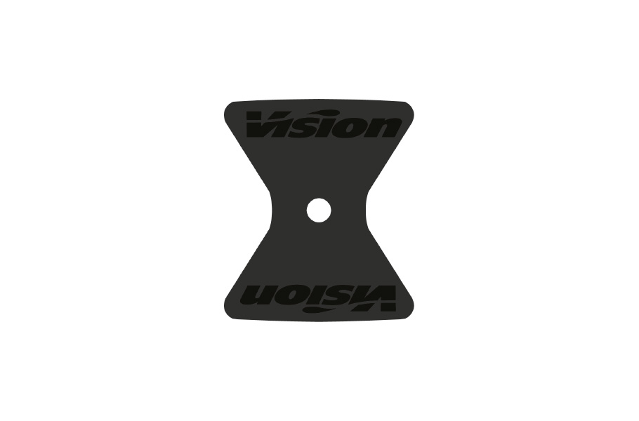 VISION ACC SPARE-PARTS STICKER VALVE STOP (anti vibration) V18 GRAY/BLACK