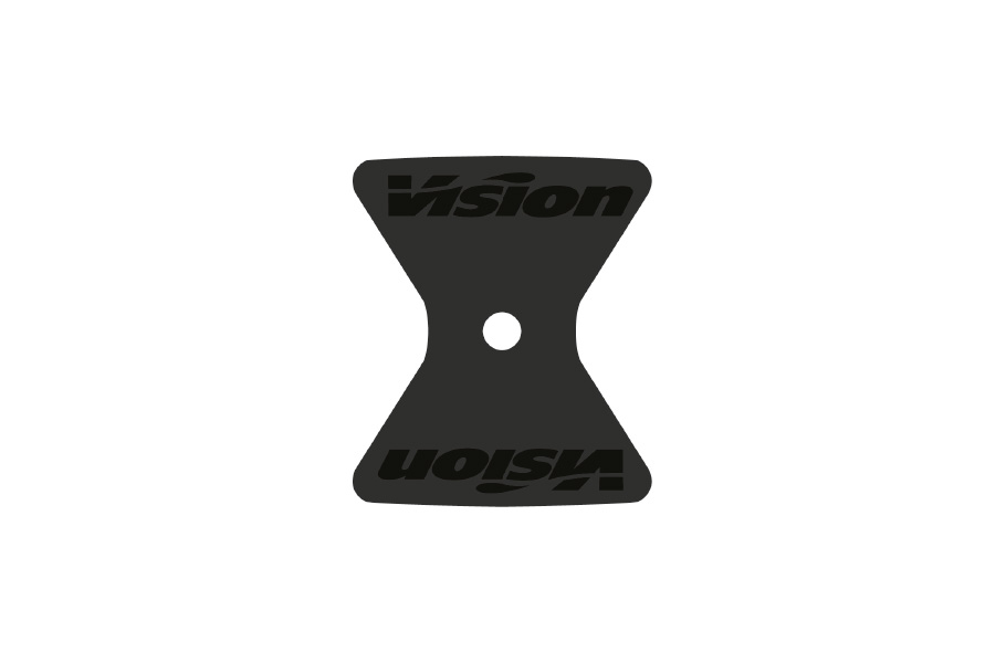 VISION ACC SPARE-PARTS STICKER VALVE STOP (anti vibration) V18 GRAY/BLACK