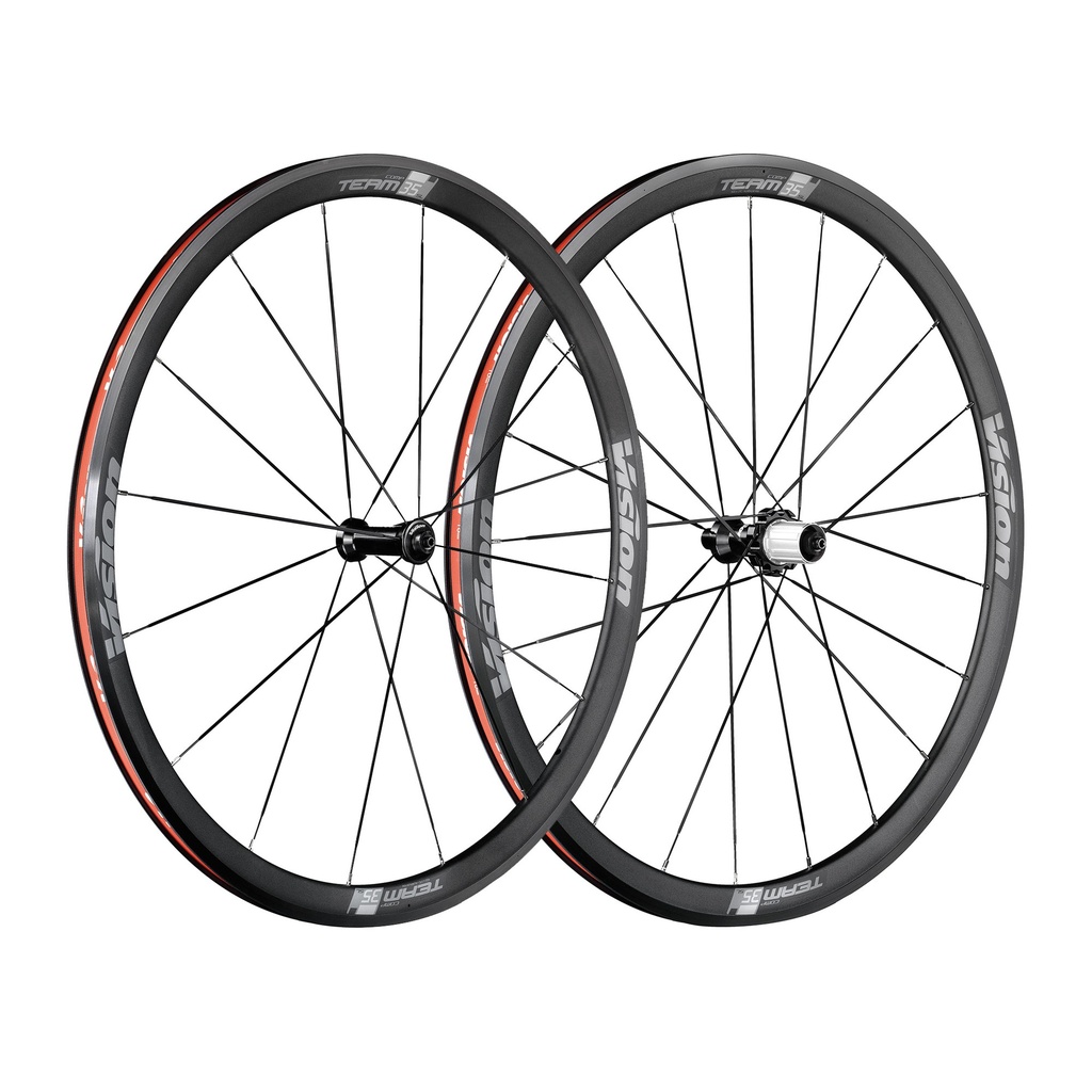 PAIRE DE ROUES VISION TEAM 35 COMP SL RB SHIMANO 11 (PNEU) A9