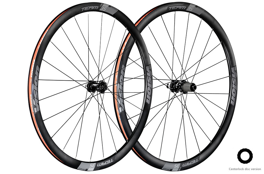 PAIRE DE ROUES VISION TEAM 35 DISC CL SHIMANO 11 (PNEU TUBELESS READY) B2