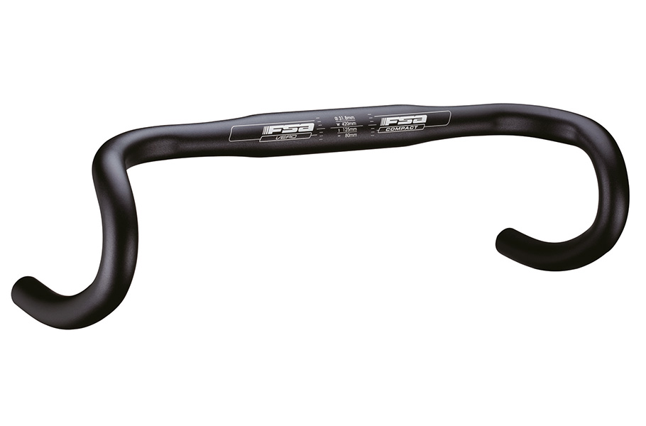 FSA HANDLEBAR VERO COMPACT 31.8 BLACK