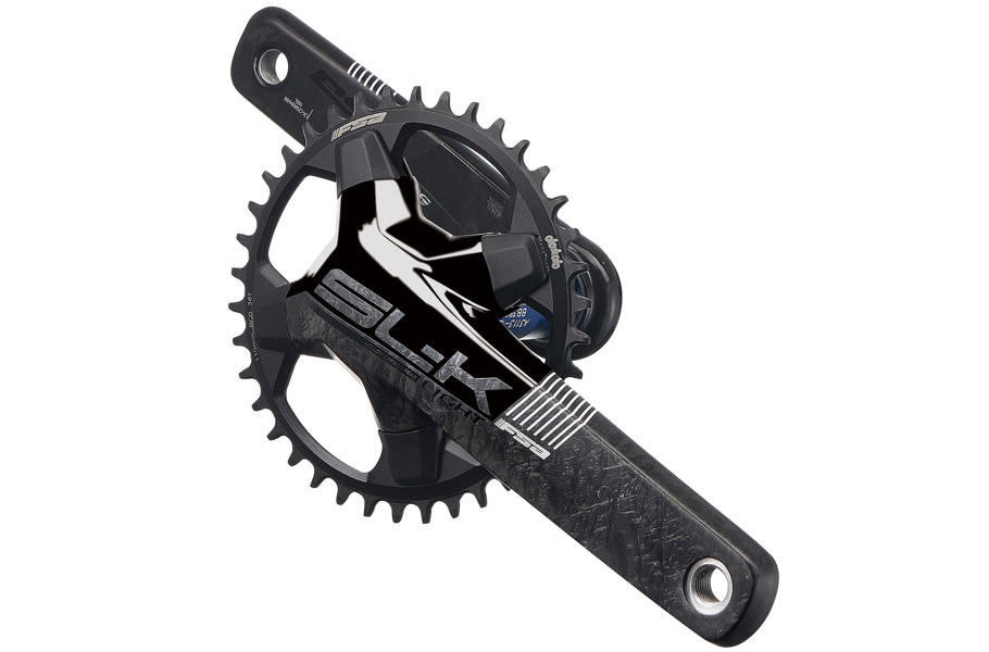 FSA CRANKSET SL-K LIGHT 1X ABS BB386 EVO 42T B1 CARBON/GREY