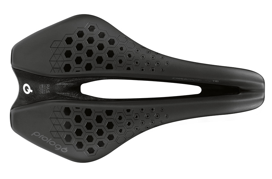 DIMENSION DE SELLE PROLOGO TRI (PONT T-IROX) 143MM