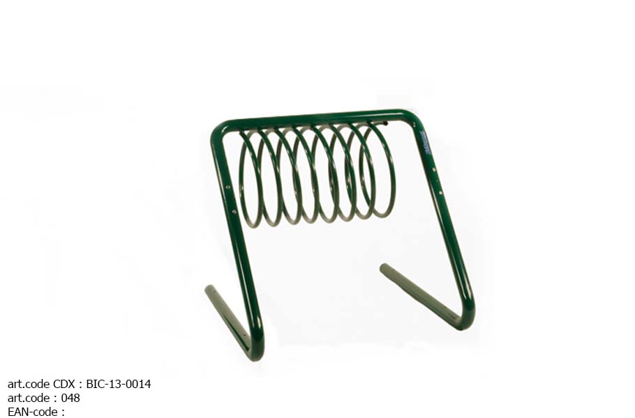 BICISUPPORT BIKE STAND BIKE RACK OUTSIDE SPIRAL FOR 4-6 VARIOUS BIKES