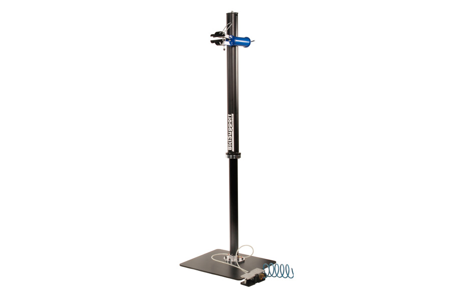 BICISUPPORT WORKSHOP STAND PNEUMATIC STAND WITH CLAMP