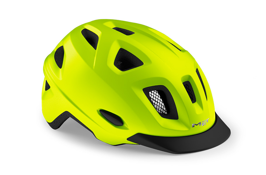 MET CASQUE URBAN MOBILITE JAUNE