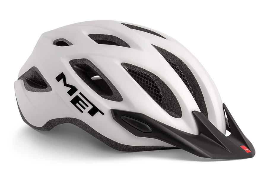 MET CASQUE ACTIVE CROSSOVER BLANC