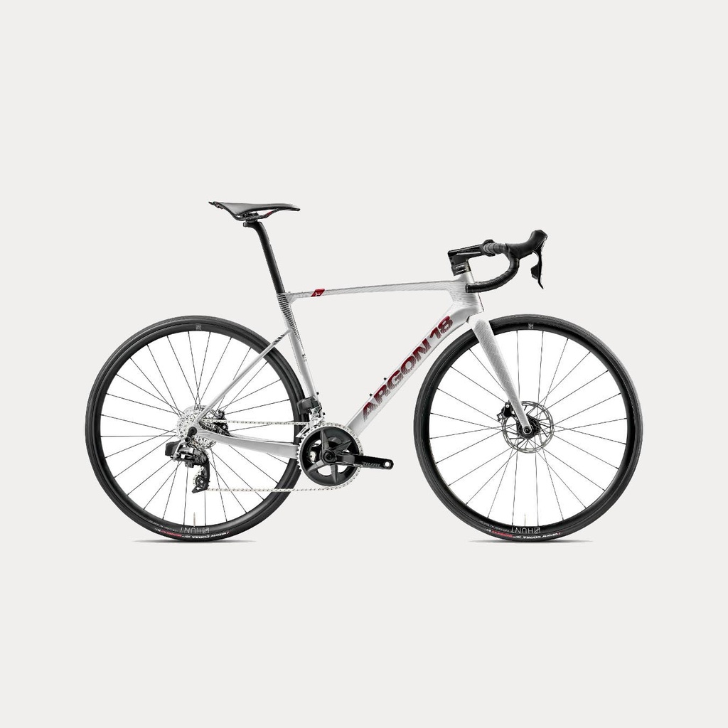 ARGON 18 SUM ELITE - PODIUM GREY, GLOSS (353A) - SHIMANO 105 DISC DI2 12SP R7100 2023 - SIZE MEDIUM