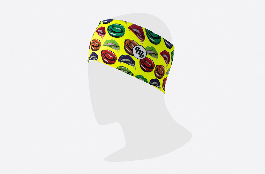 MBWEAR HEAD BAND LIPS