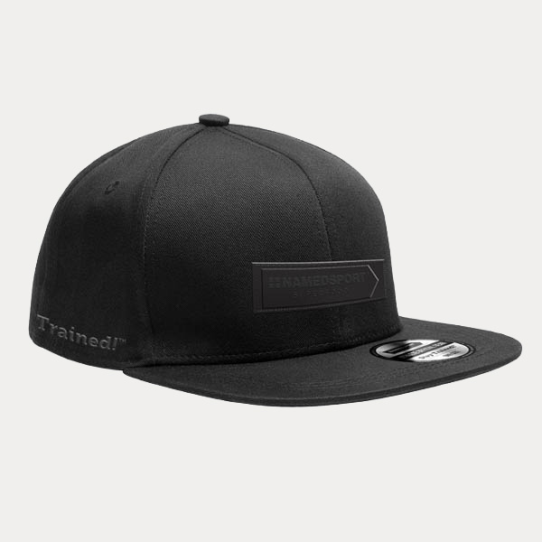 NAMEDSPORT PET SNAP BACK ZWART