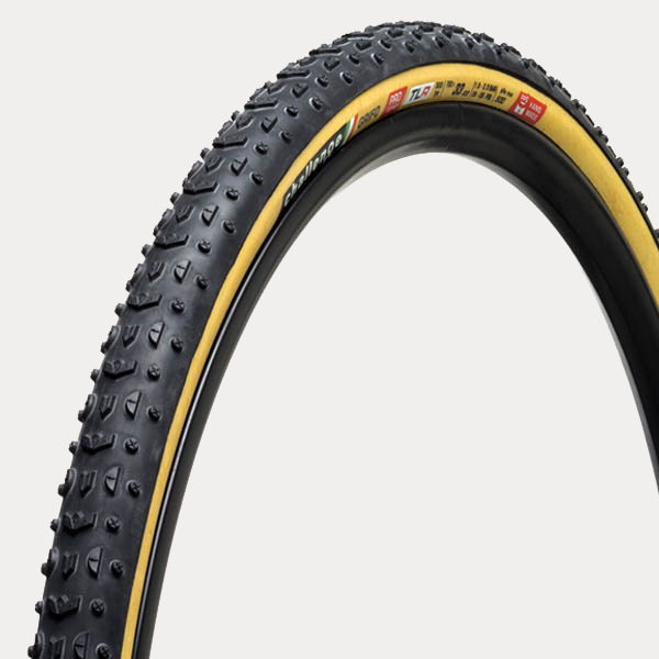 CHALLENGE OUTER TIRE CROSS GRIFO {PRO} {TLR} (OPEN TUBULAR) BLACK/TAN