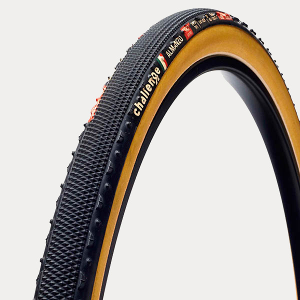 CHALLENGE OUTER TIRE GRAVEL ALMANZO {PRO} (OPEN TUBULAR) BLACK/TAN