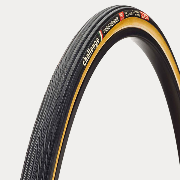 CHALLENGE OUTER TIRE ROAD PARIS-ROUBAIX {PRO} (OPEN TUBULAR) BLACK/TAN