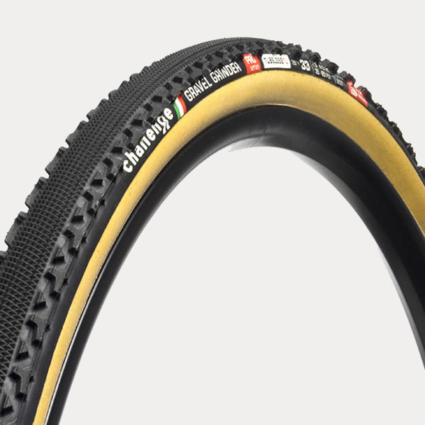 CHALLENGE TUBE GRAVEL GRINDER {PRO} (TUBELESS TUBULAR - to be glued) BLACK/TAN
