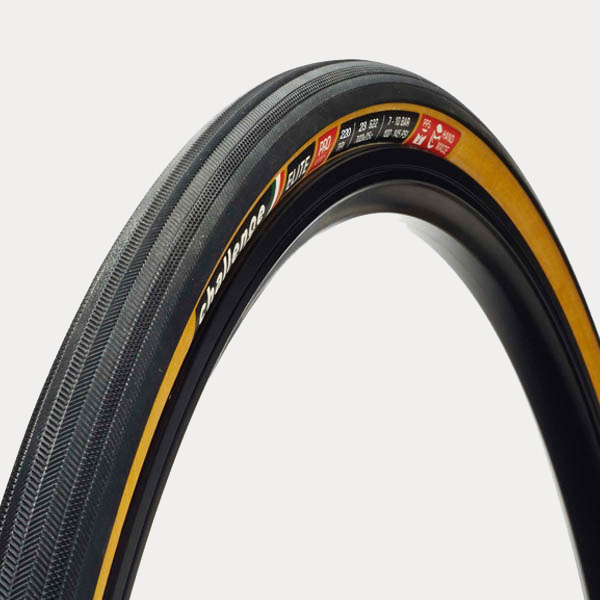 CHALLENGE TUBE ROAD ELITE {PRO} (TUBE) BLACK/TAN