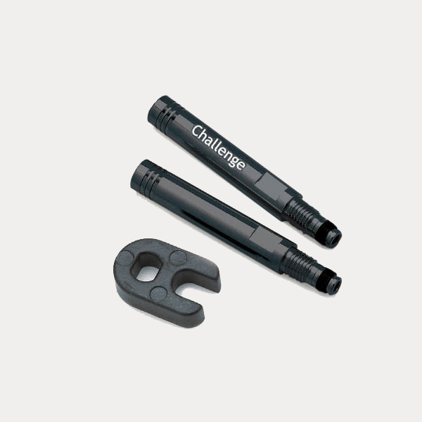 CHALLENGE ACCESSOIRES KIT D'EXTENSION DE VALVE PRESTA NOIR
