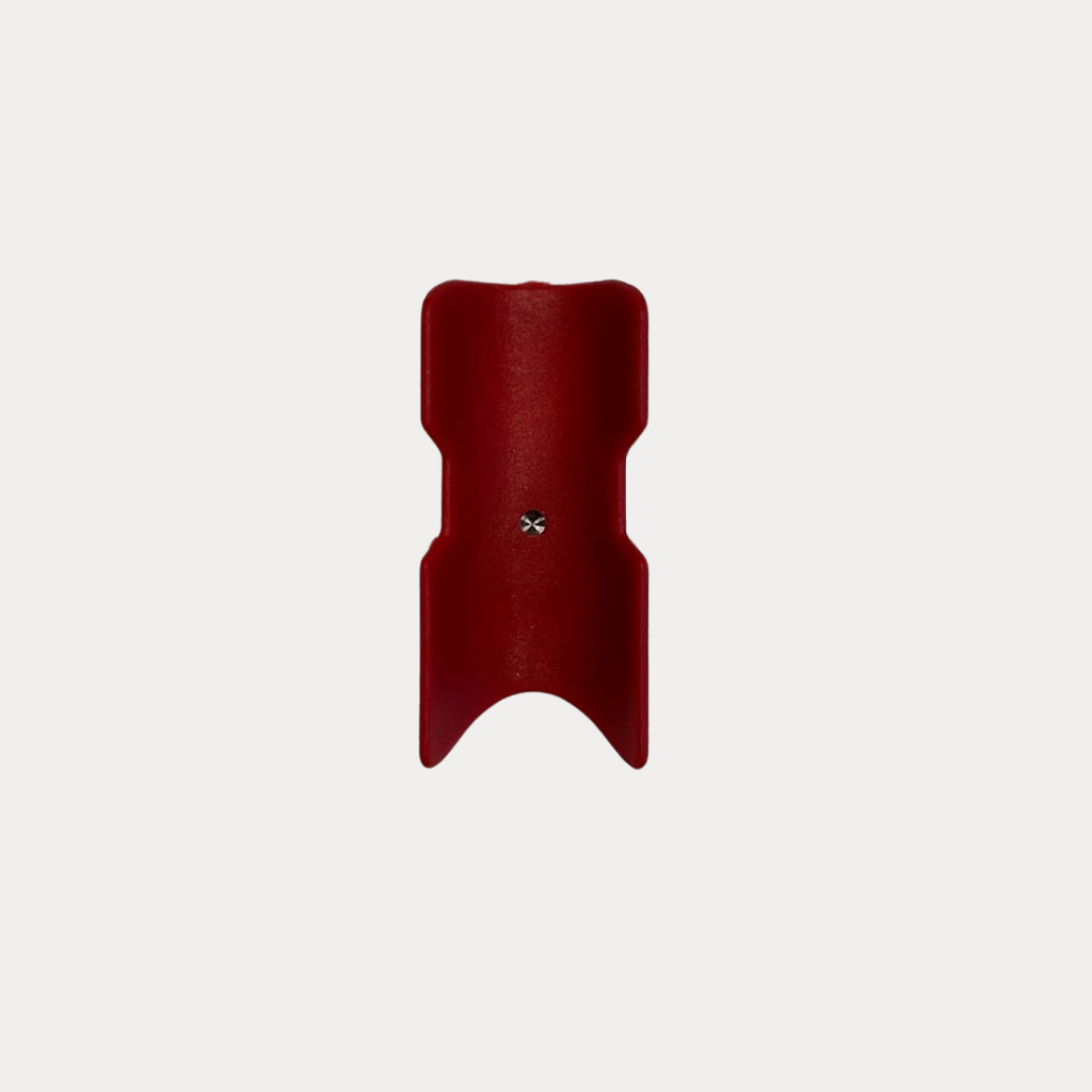 BLACK INC ACCESSOIRES COIN EN NYLON TUBE OVALE - ROUGE