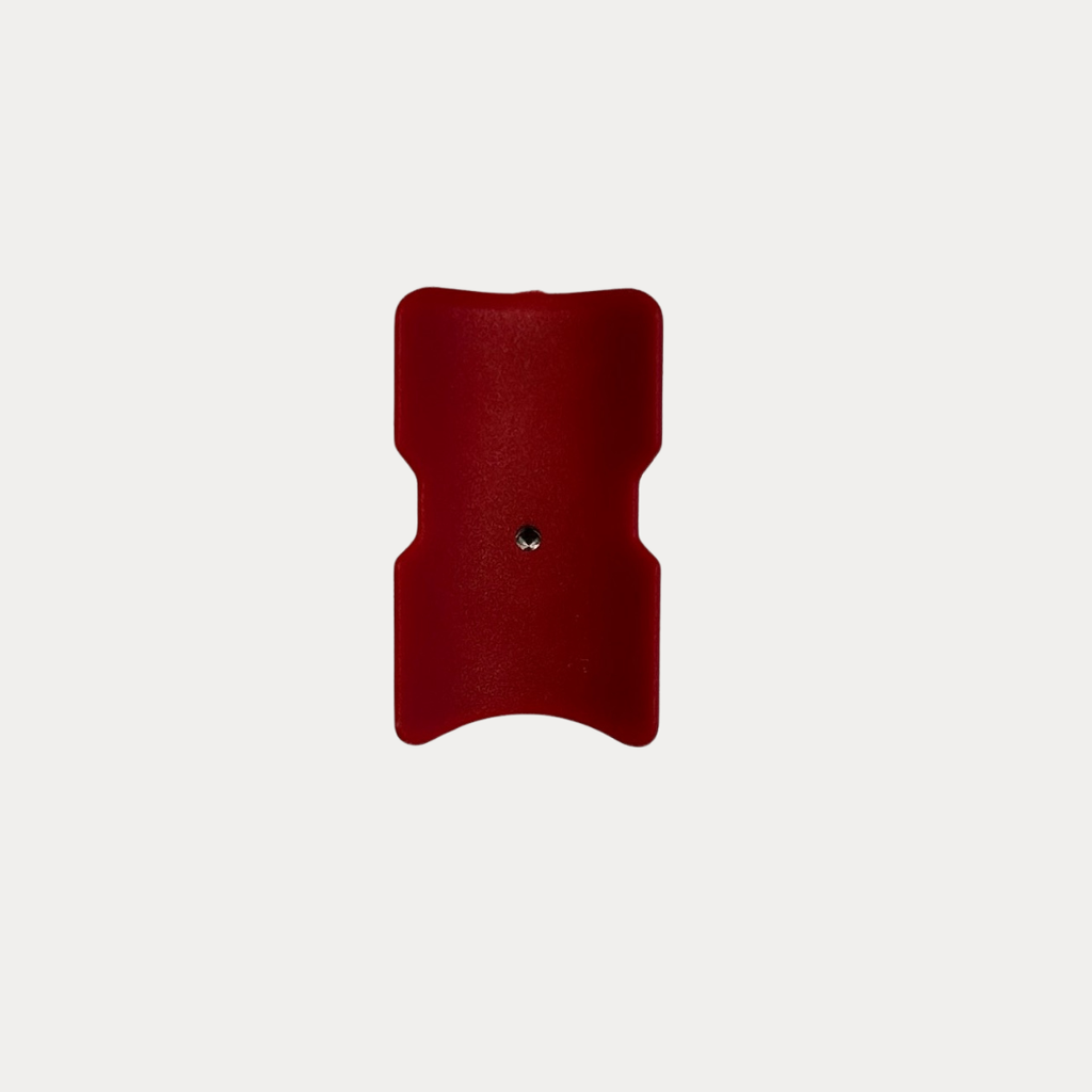 BLACK INC ACCESSORIES ROUND TUBE NYLON WEDGE - RED