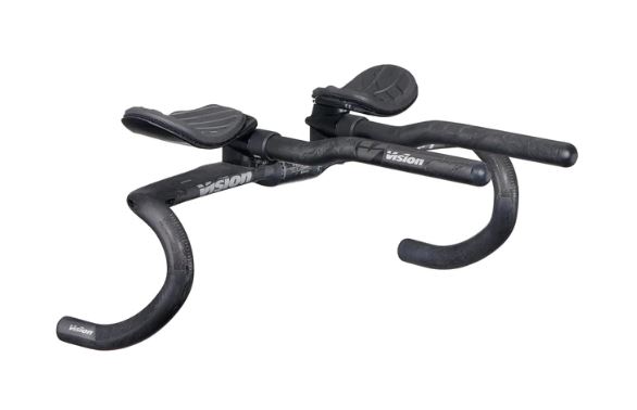 VISION HANDLEBAR METRON 4D FLAT MAS S-BEND ACR CARBON/GREY