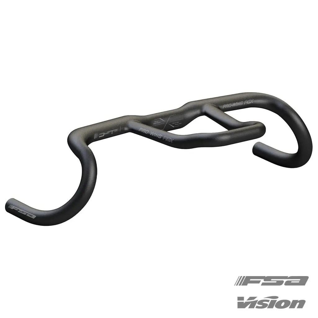 FSA HANDLEBAR PRO-WING AGX LOOP (INTEGRATED EXTENTIONS) 31.8 BLACK