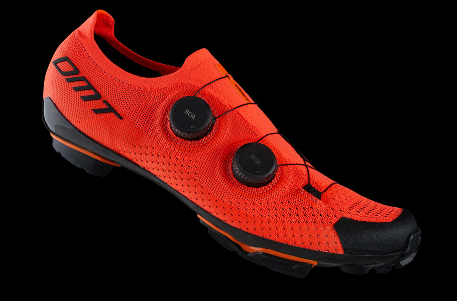 DMT SHOES MTB KM0 CORAL RED/BLACK