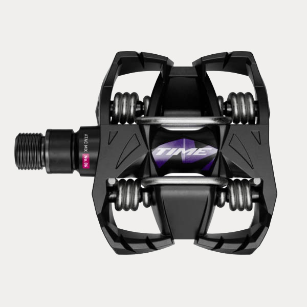 TIME PÉDALES VTT MX6 NOIR VIOLET