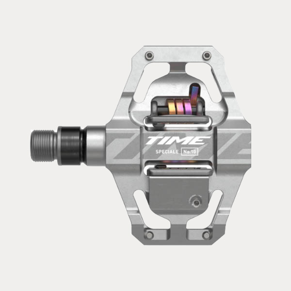 TIME MTB PEDALS SPECIALE 10 SMALL RAW ALUMINIUM